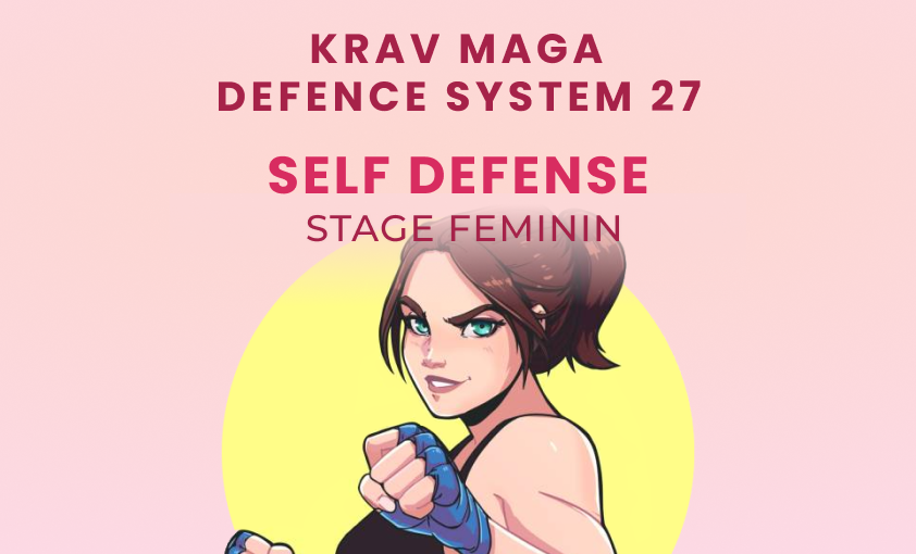 Affiche self defense stage feminin